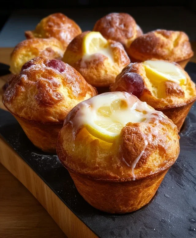 Sparkling Grape Juicecas Portuguese Popovers