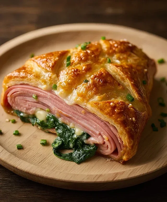 Beef Beef Ham and Cheese with Spinach