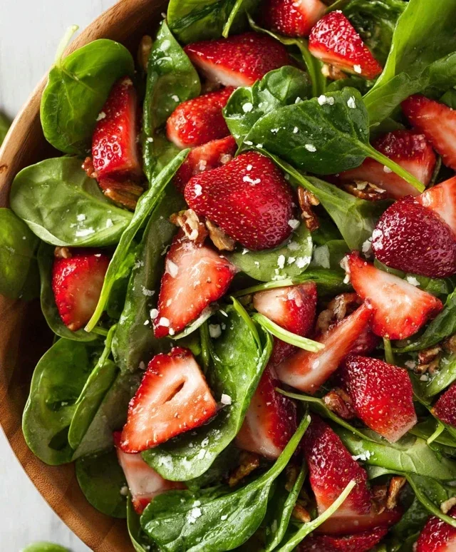 Spinach Strawberry Salad