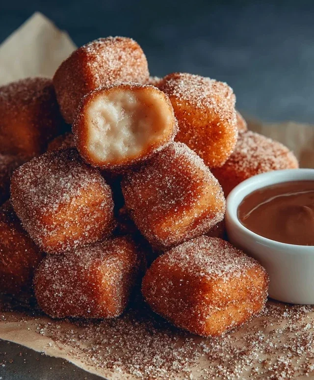 Sweet Air Fryer Churro Bites Recipe