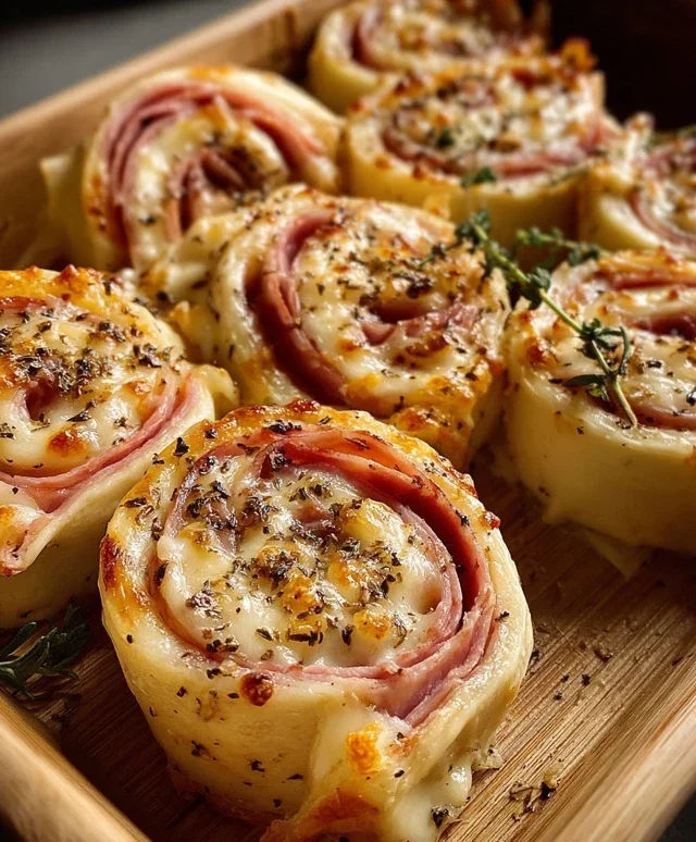 Beef Beef Ham and Cheese Pinwheels
