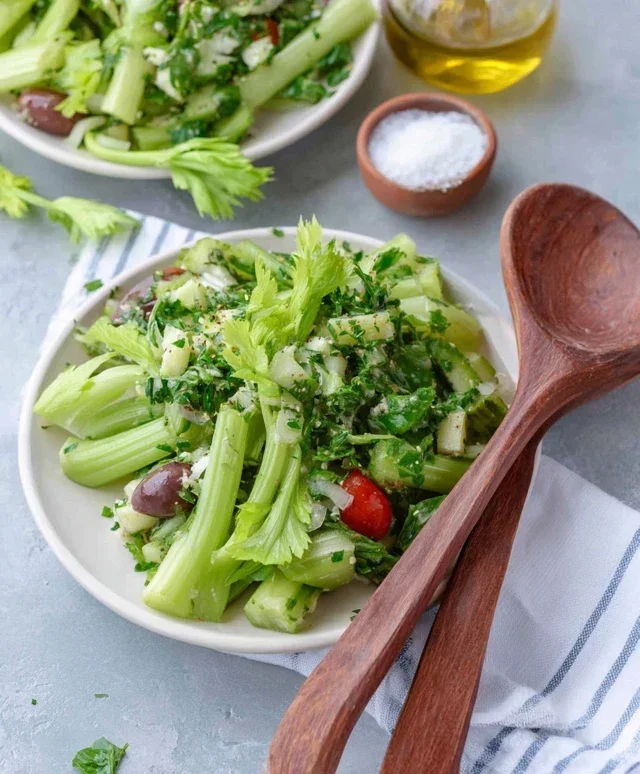 Mediterranean Celery Salad