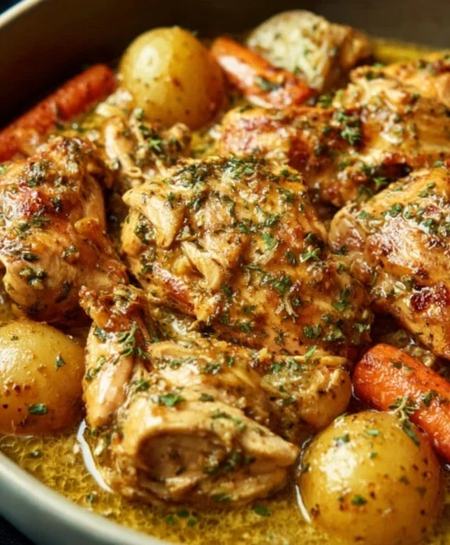 Garlic Butter Chicken Crockpot Recipe: 6-Hour Magic for Tender Bliss