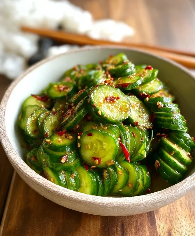 Spicy Asian Cucumber Salad
