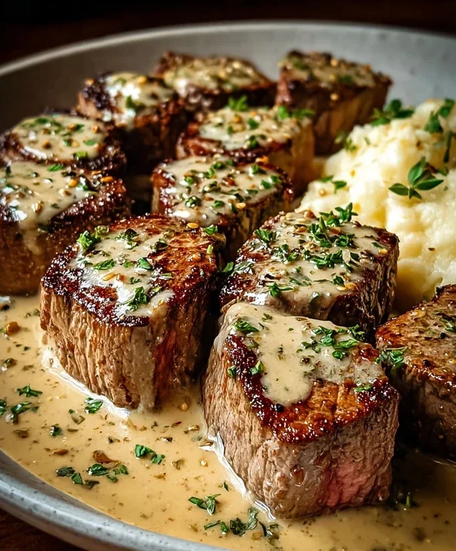 Quick Creamy Steak Dinner