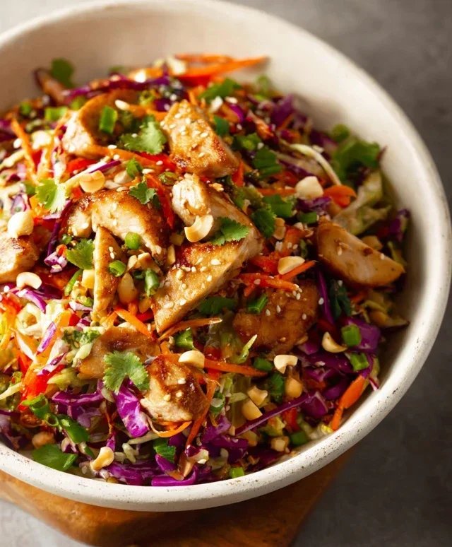 Asian Chicken Crunch Salad