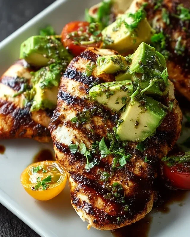 Grilled California Avocado Chicken Recipe