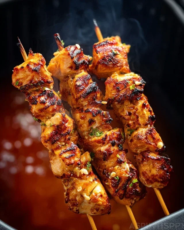 Bang Bang Chicken Skewers