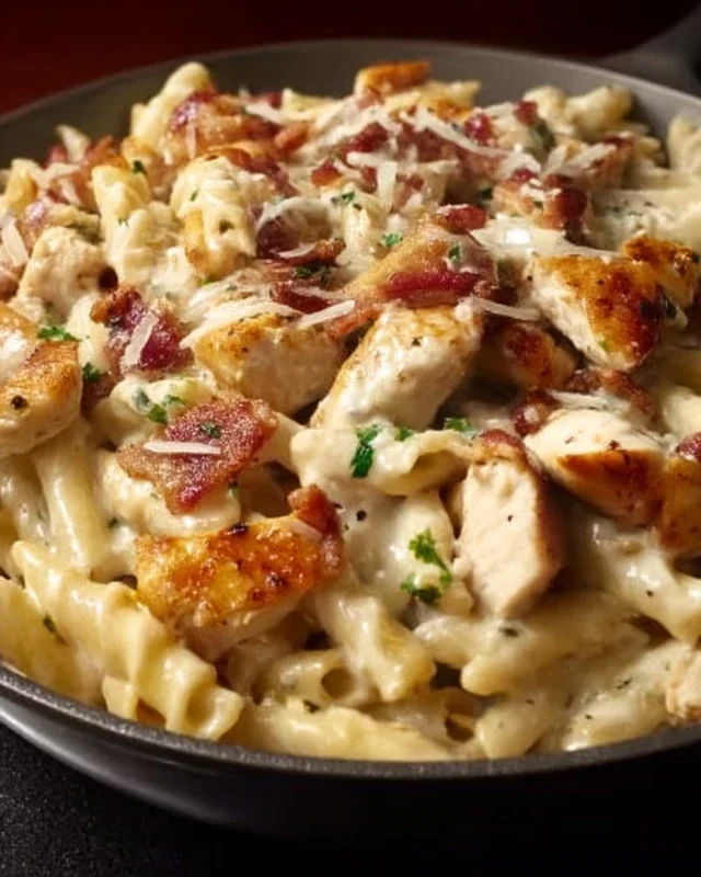 Chicken Beef Beef Bacon Ranch Pasta