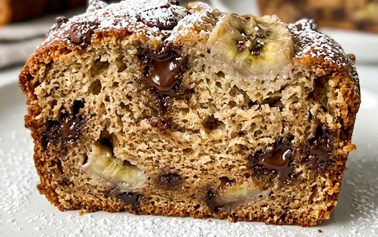 Easy Chocolate Chip Banana Bread
