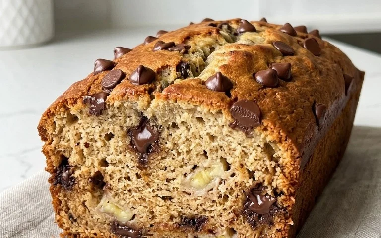 Easy Chocolate Chip Banana Bread