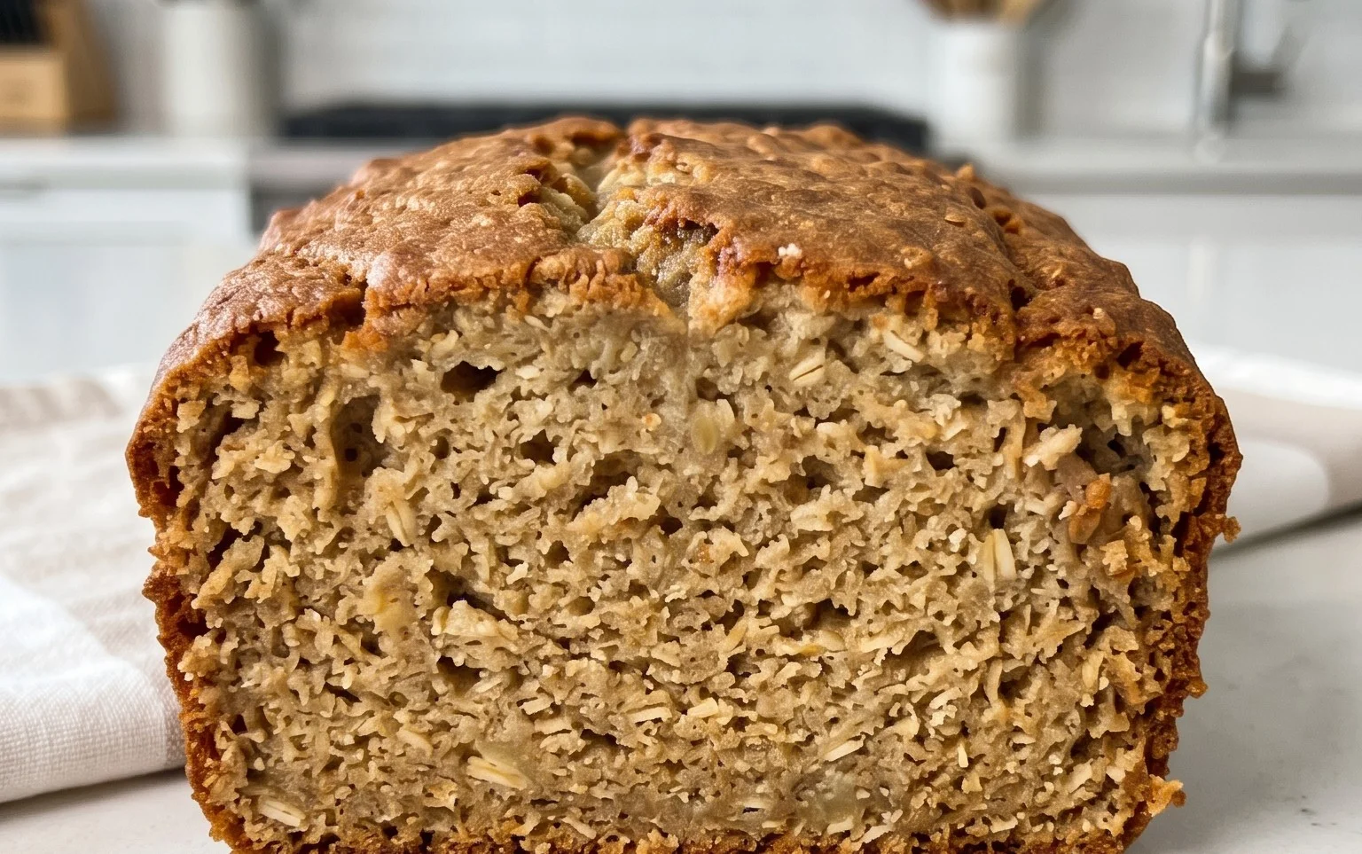 Healthy 5-Ingredient Flourless Banana Bread