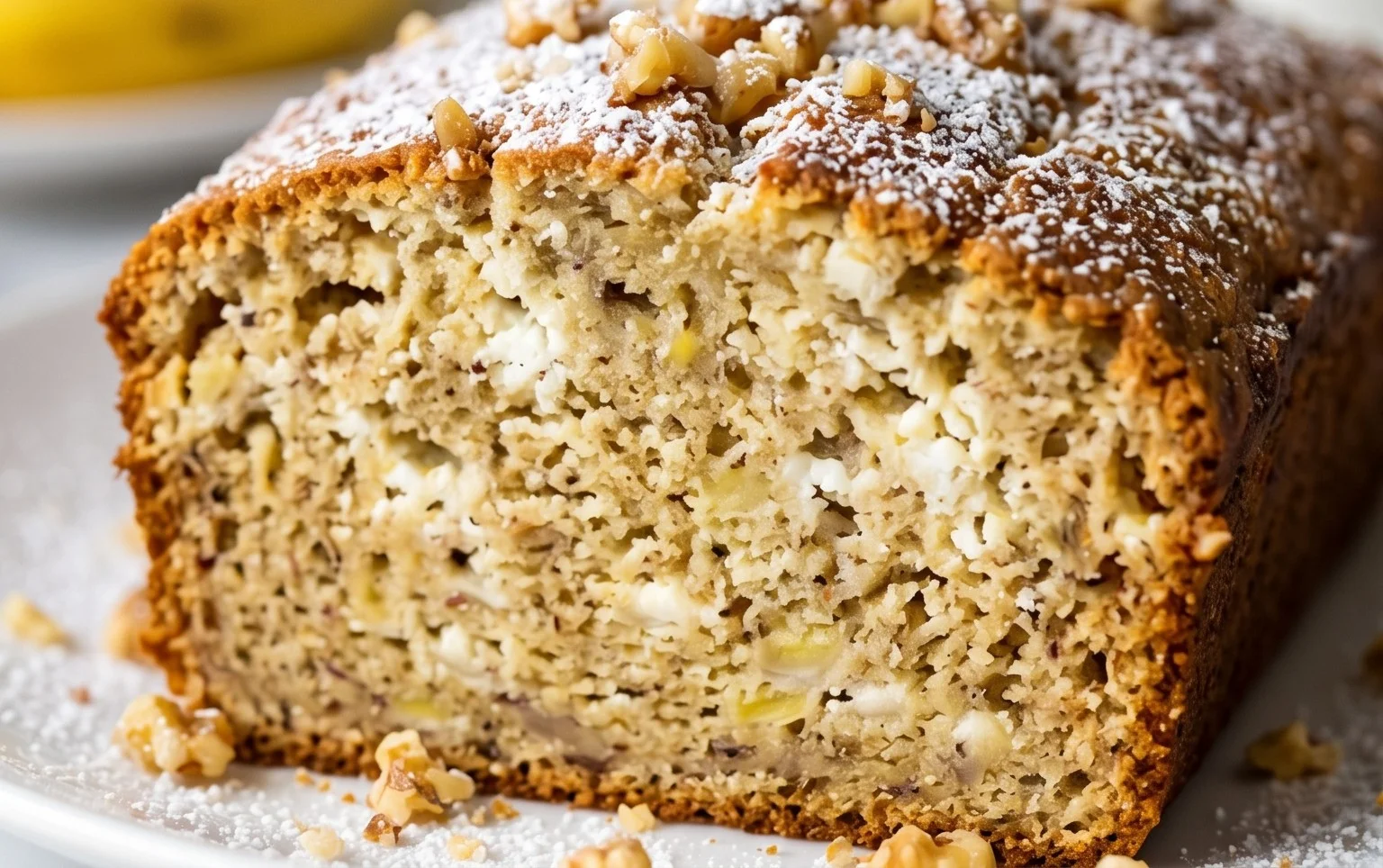 Cottage Cheese Banana Bread
