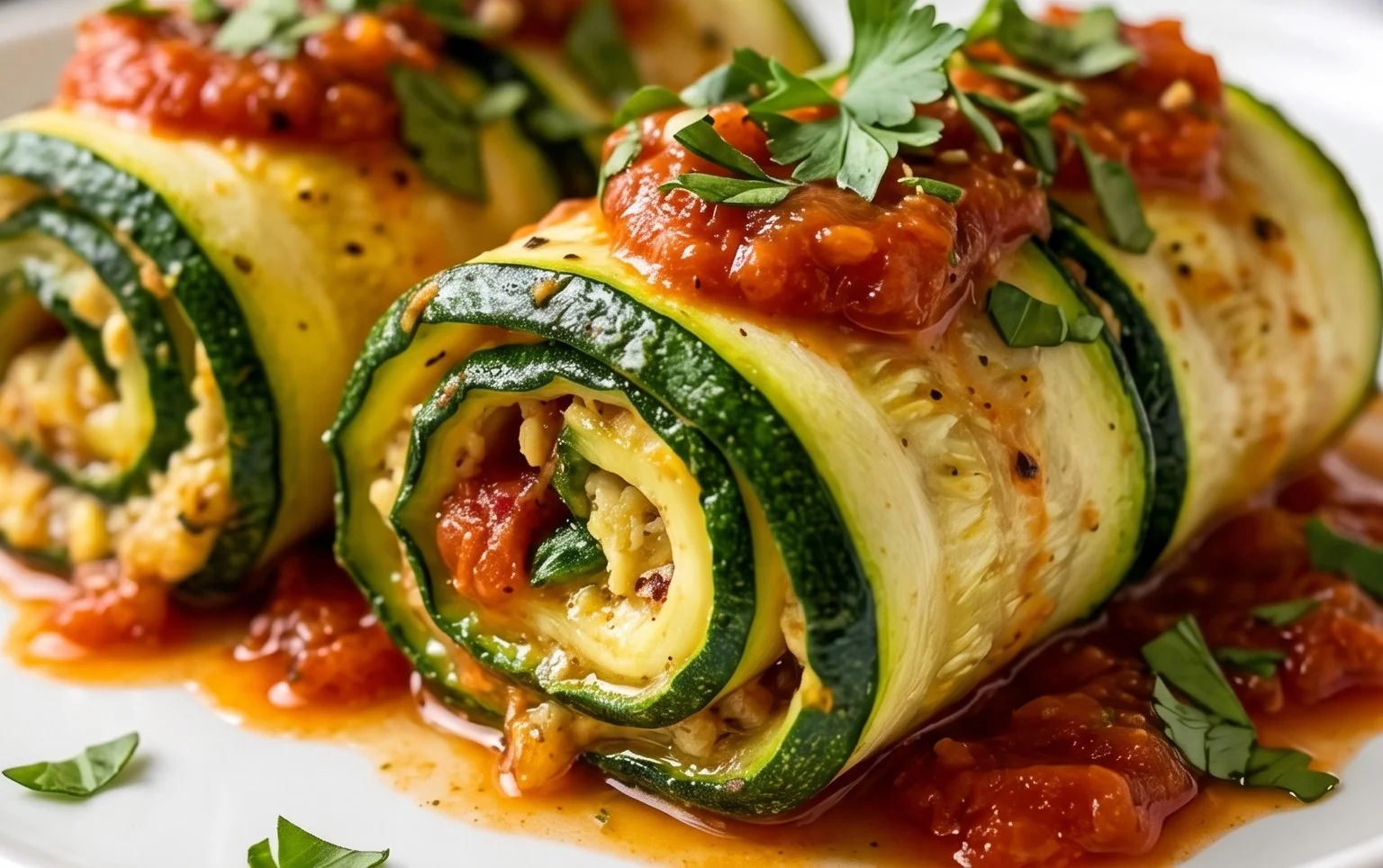 Vegan Zucchini Rollatini