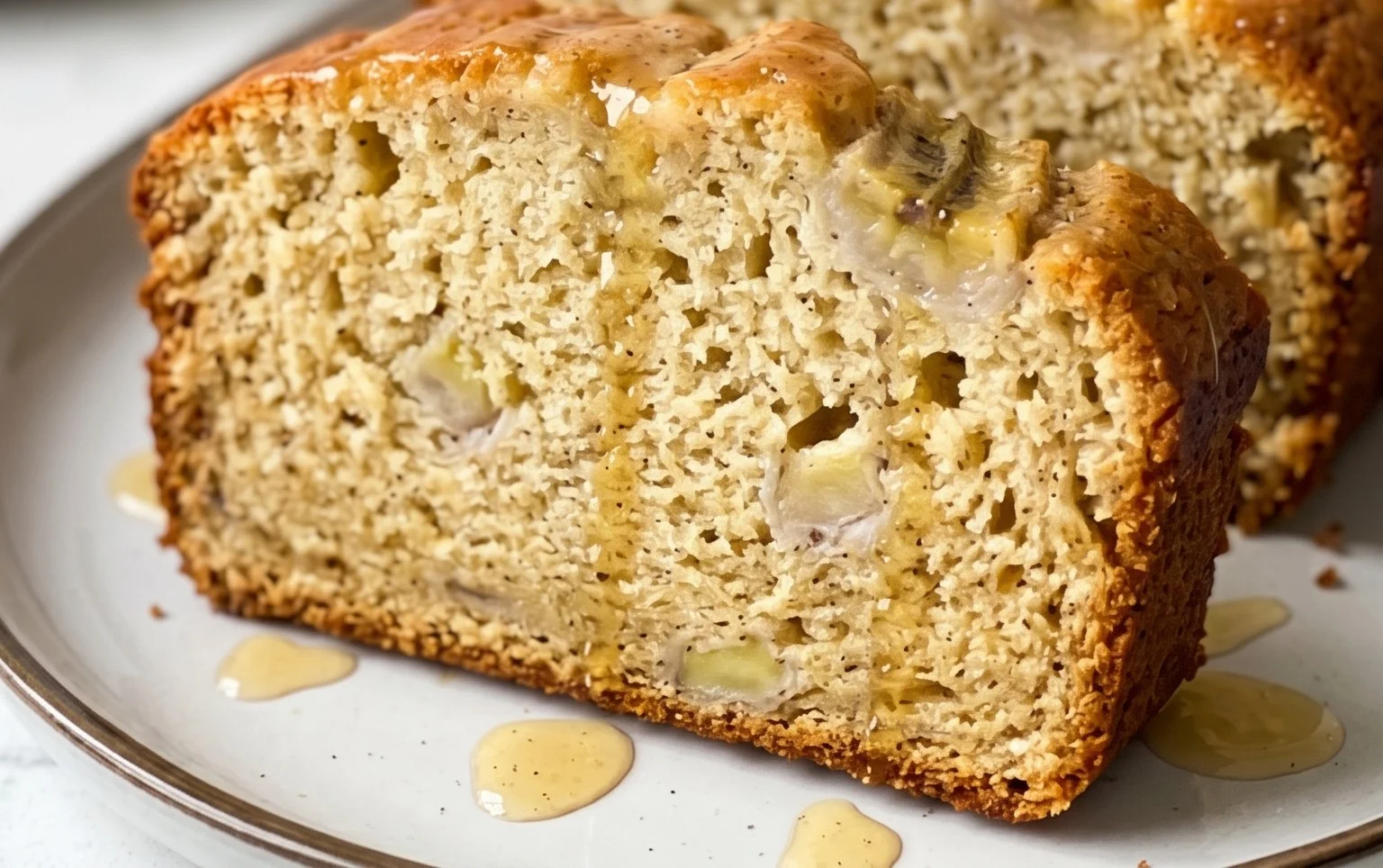The BEST Honey Vanilla Banana Bread ~ Soft & Fluffy, Easy Recipe