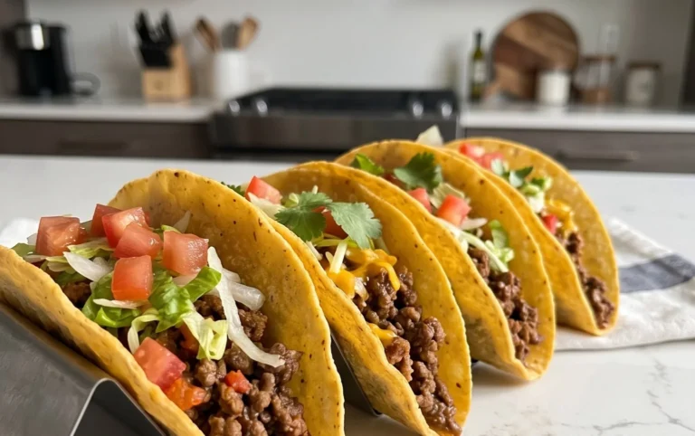 Crispy Ground Beef Tacos