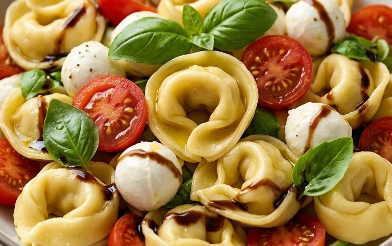 Tortellini Caprese Salad