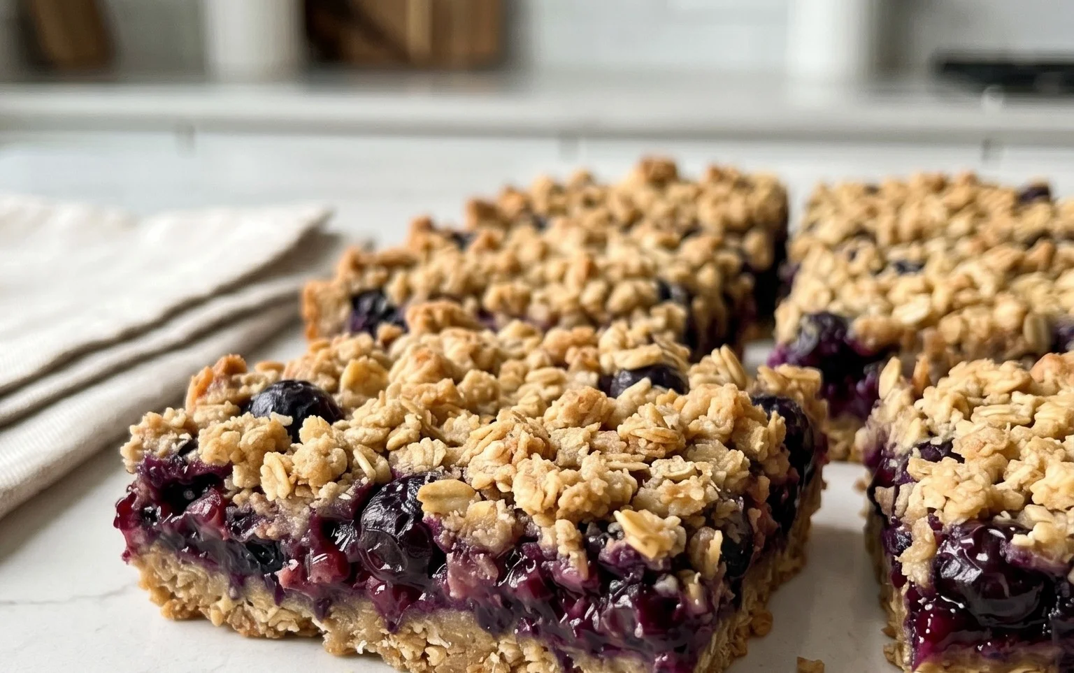 Blueberry Oatmeal Bars