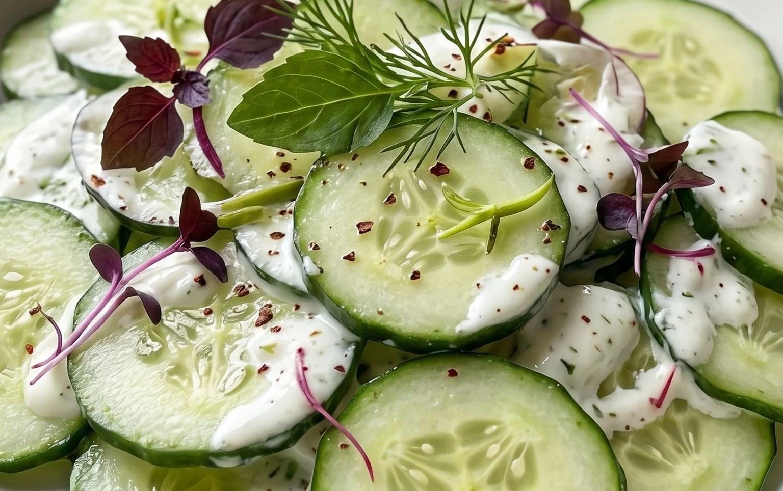 Polish Cucumber Salad