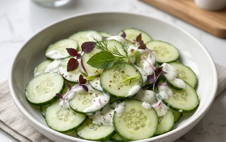 Polish Cucumber Salad