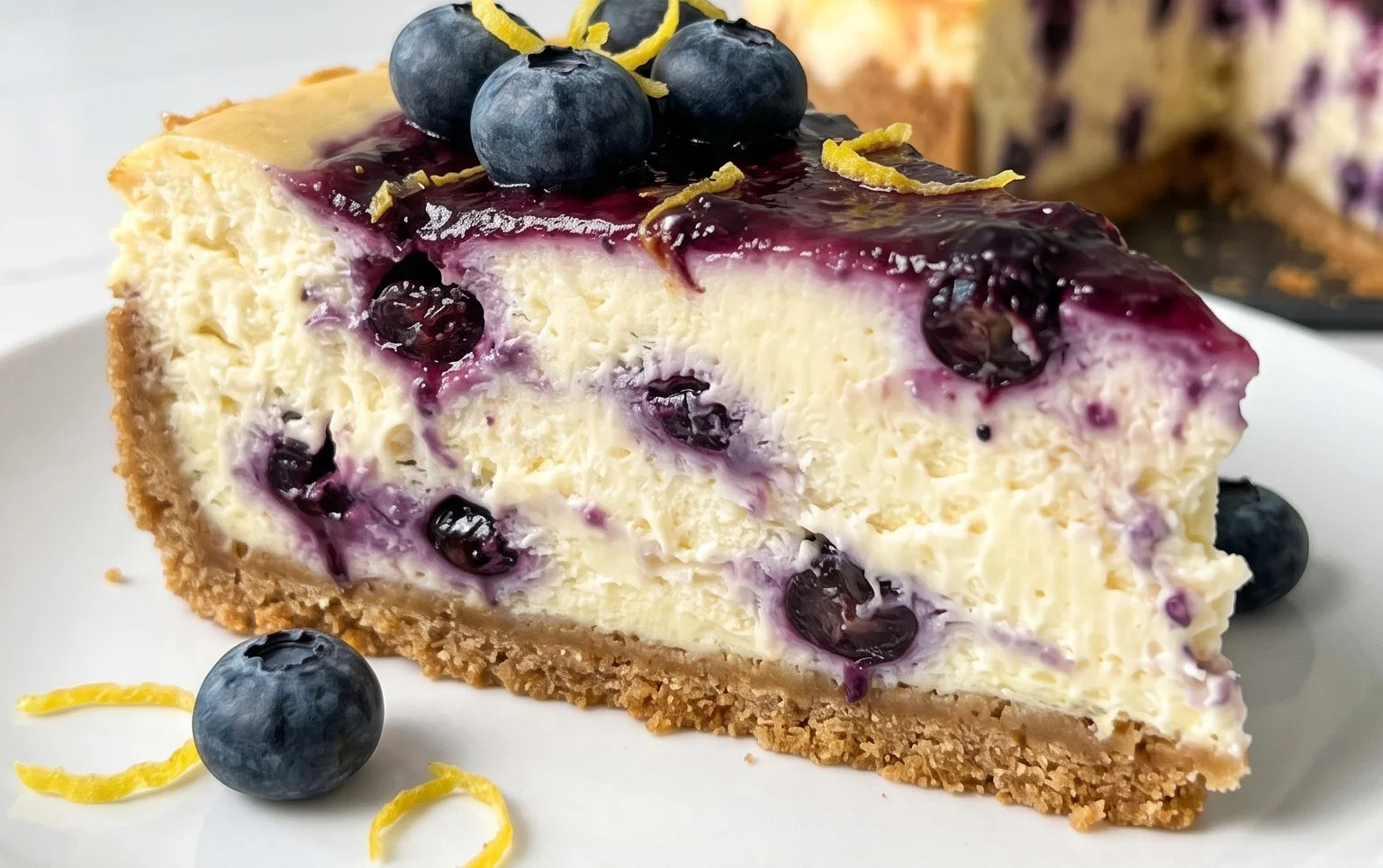 Lemon Blueberry Cheesecake