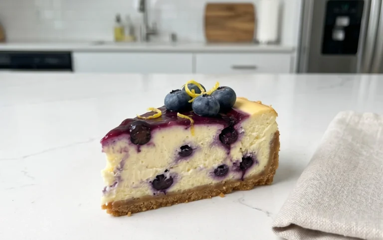 Lemon Blueberry Cheesecake