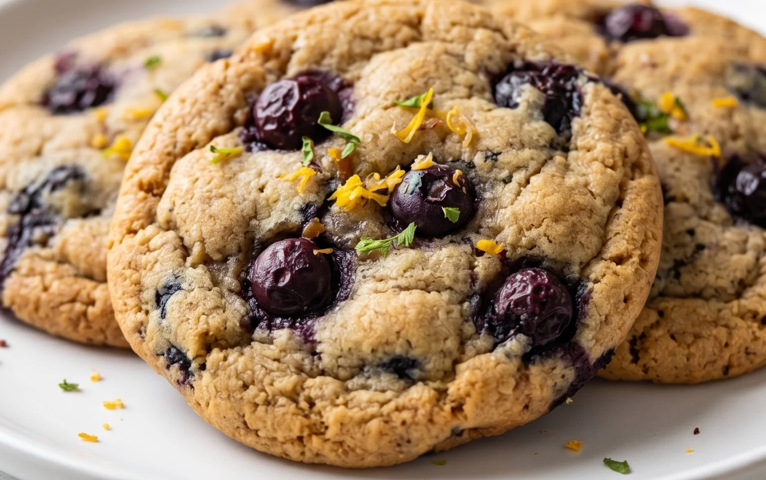 Best Ever Blueberry Cookies