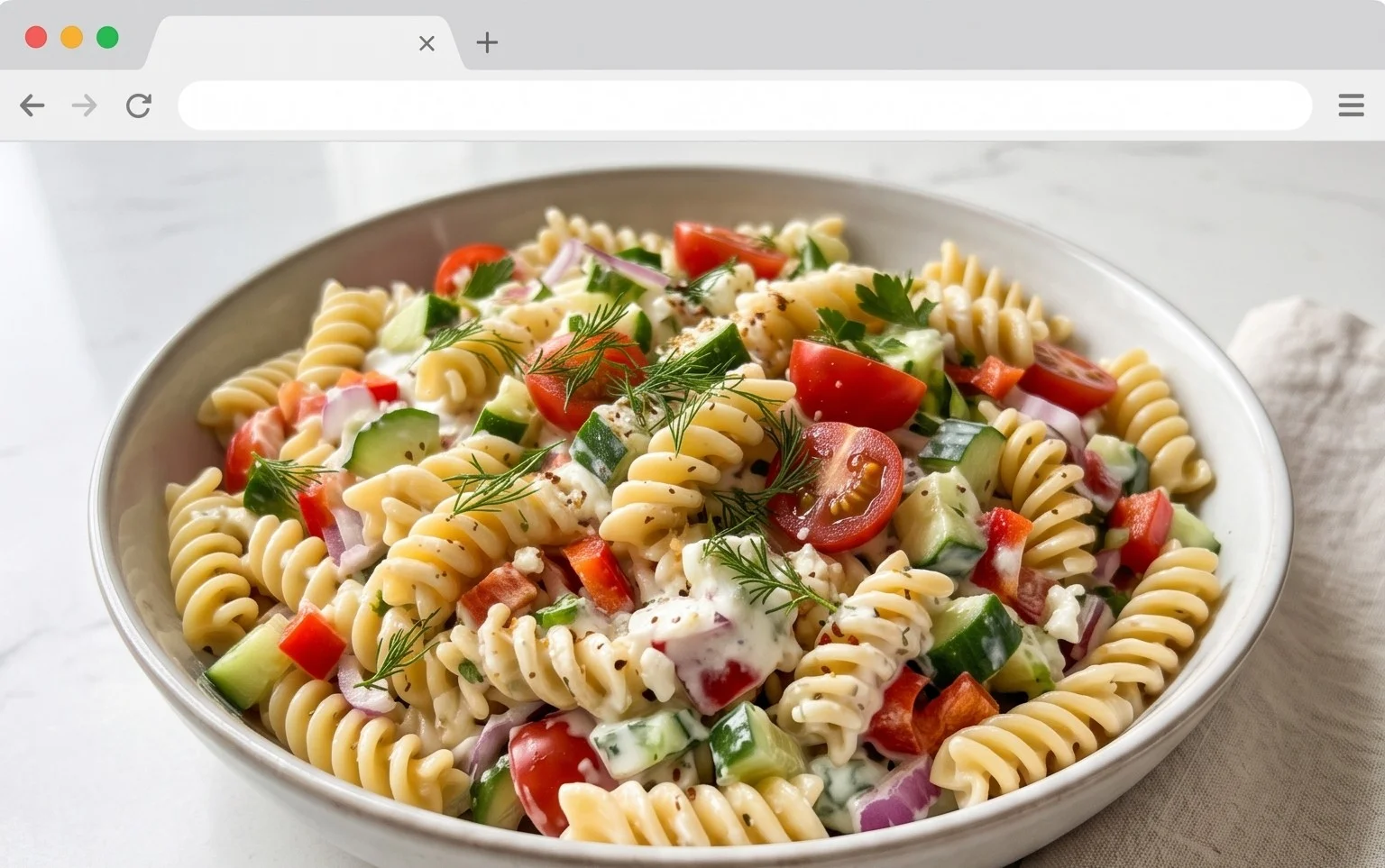 Türkischer Nudelsalat