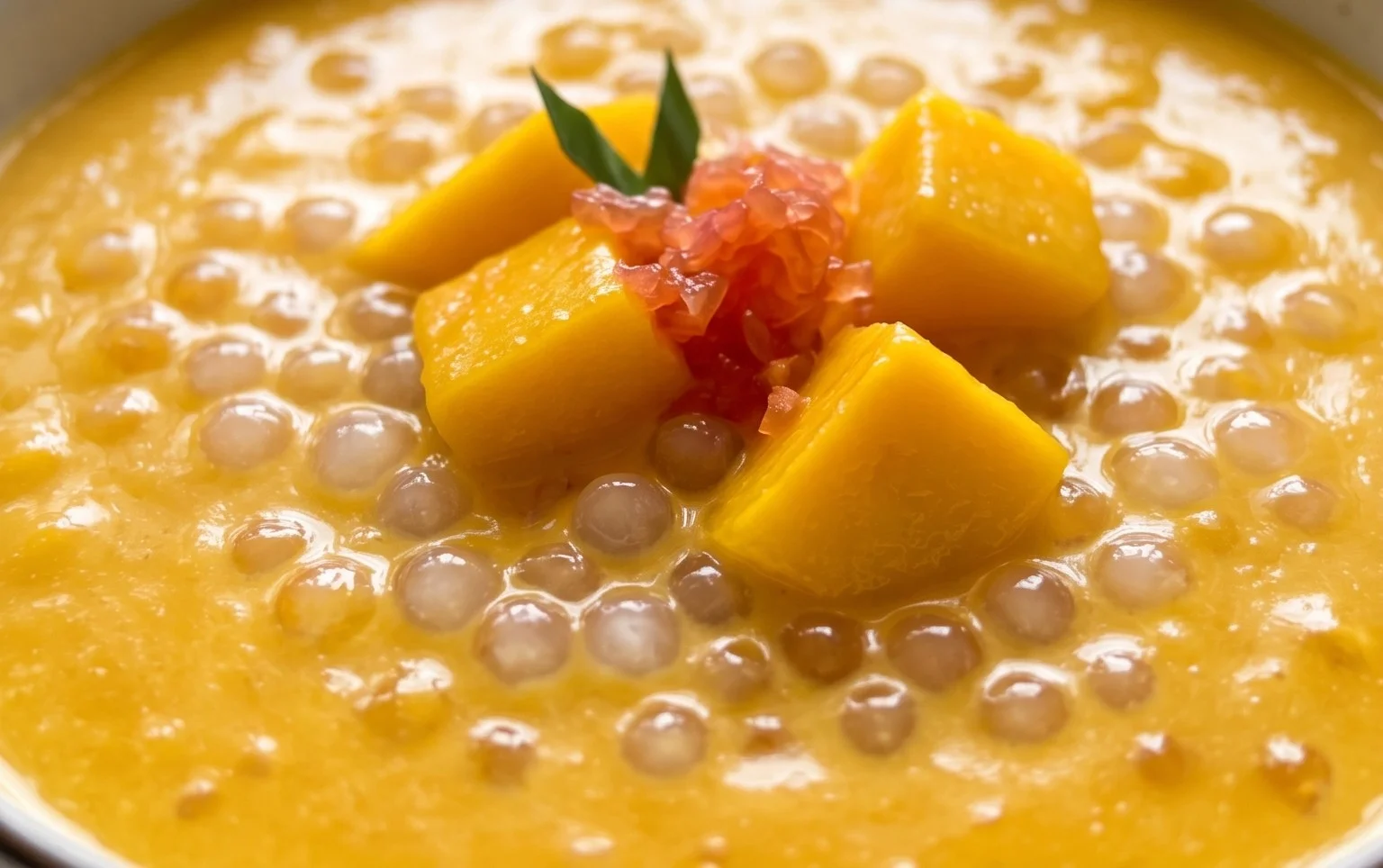 Creamy Mango Sago