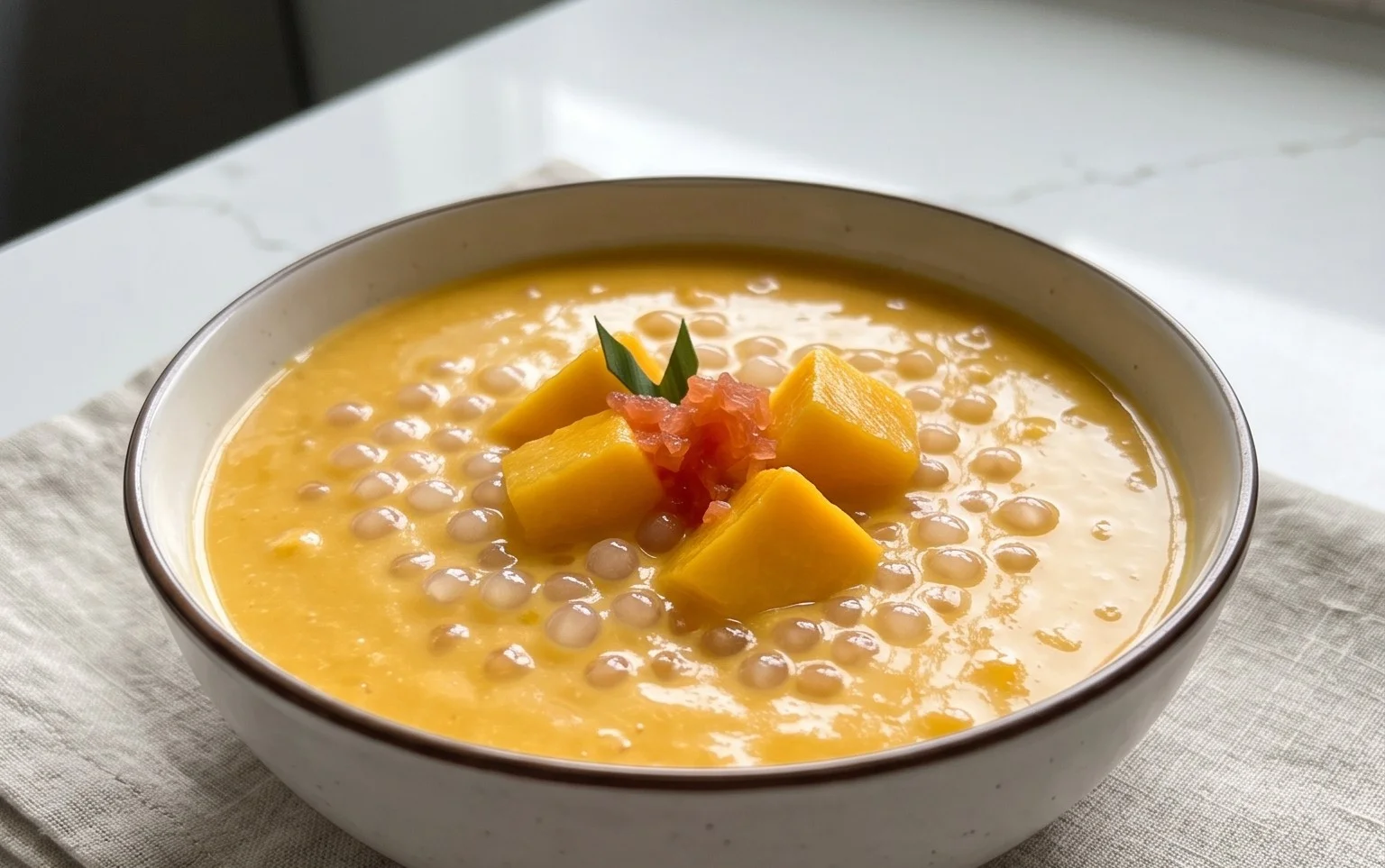 Creamy Mango Sago