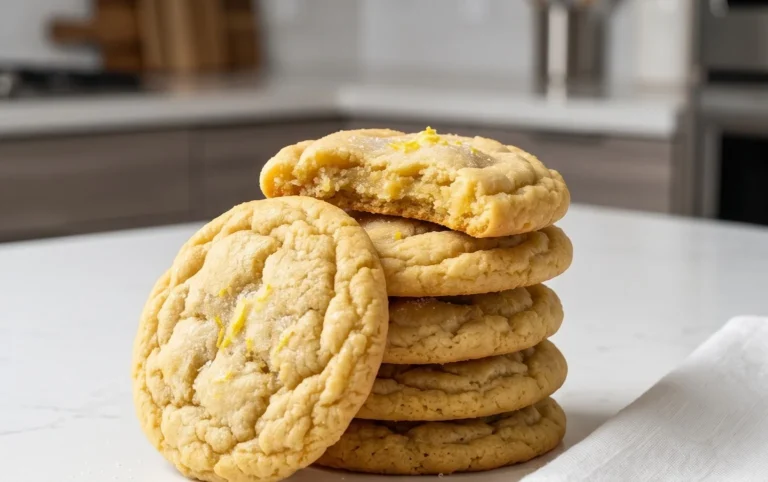 Soft & Chewy Lemon Cookies