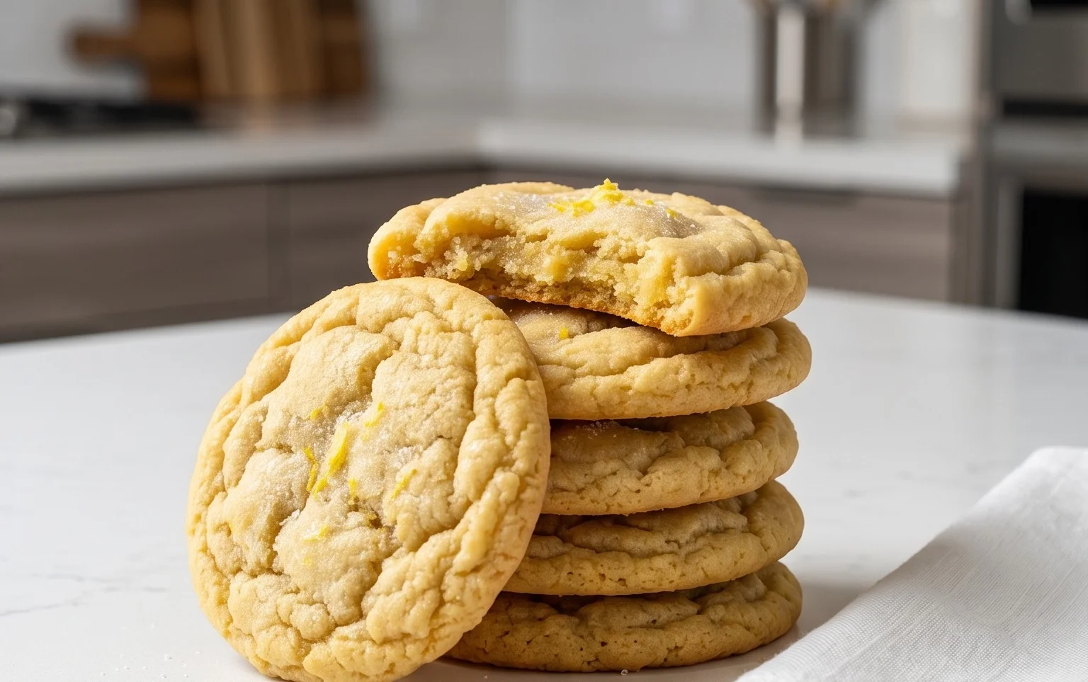 Soft & Chewy Lemon Cookies