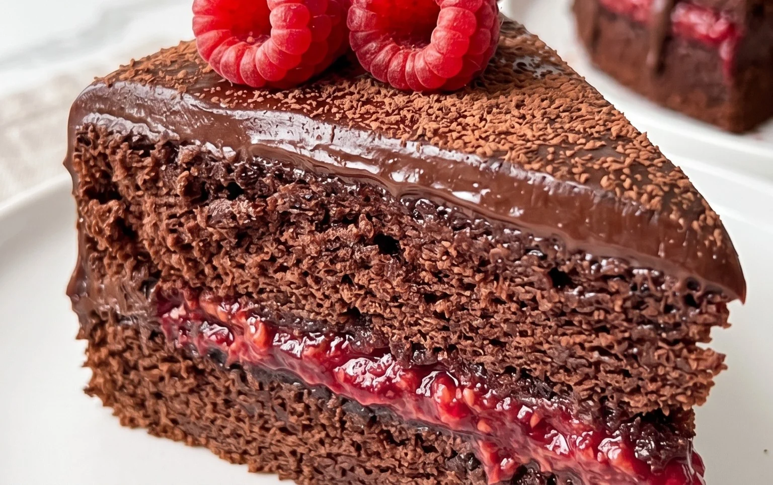 Chocolate Raspberry Cake