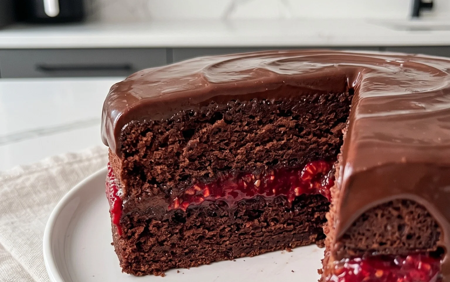 Chocolate Raspberry Cake