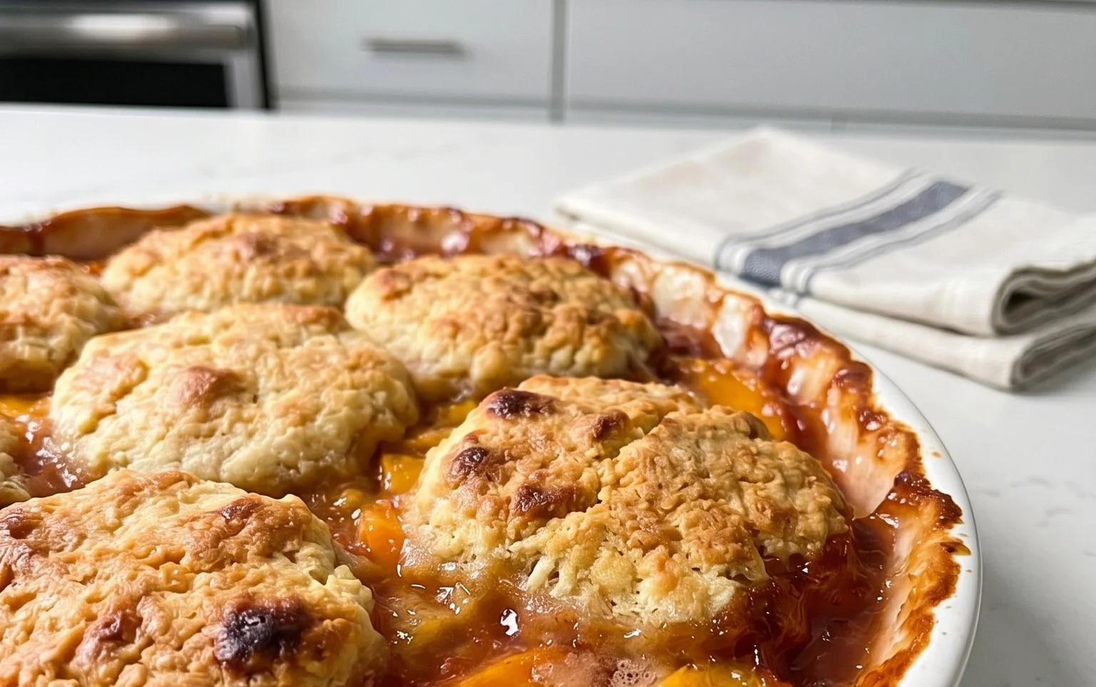 Fresh Peach Cobbler