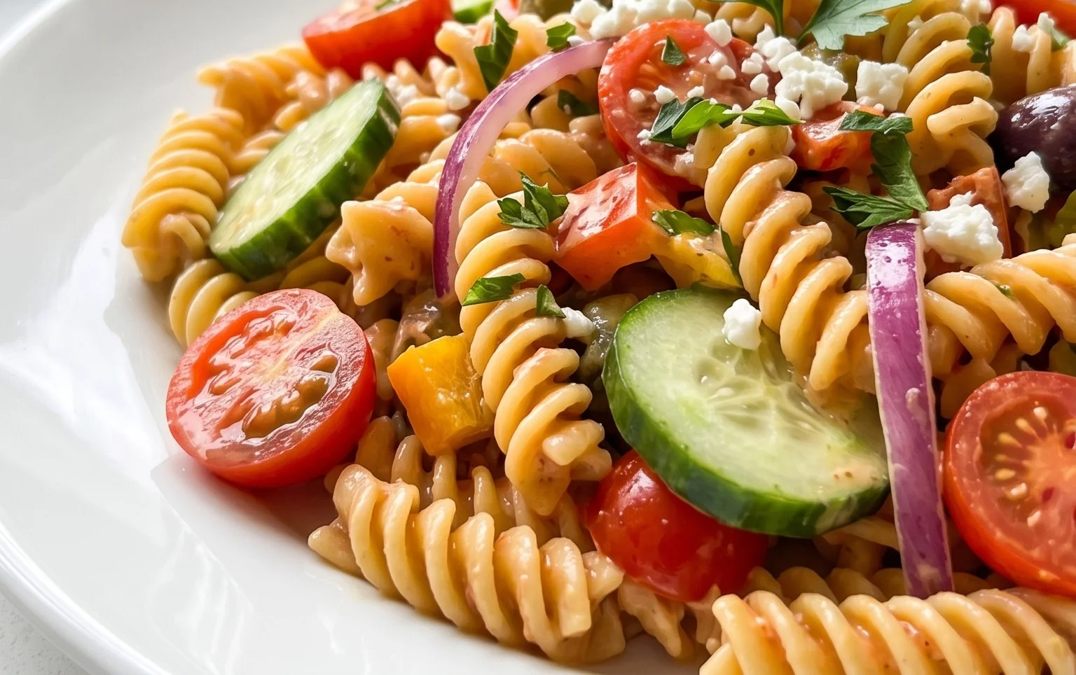 French Dressing Pasta Salad