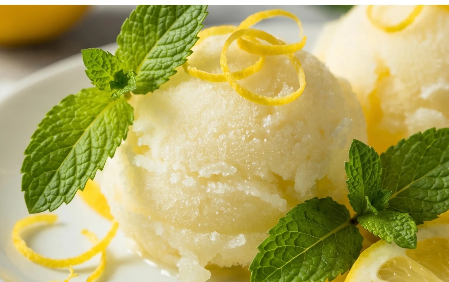 Lemon Sorbet