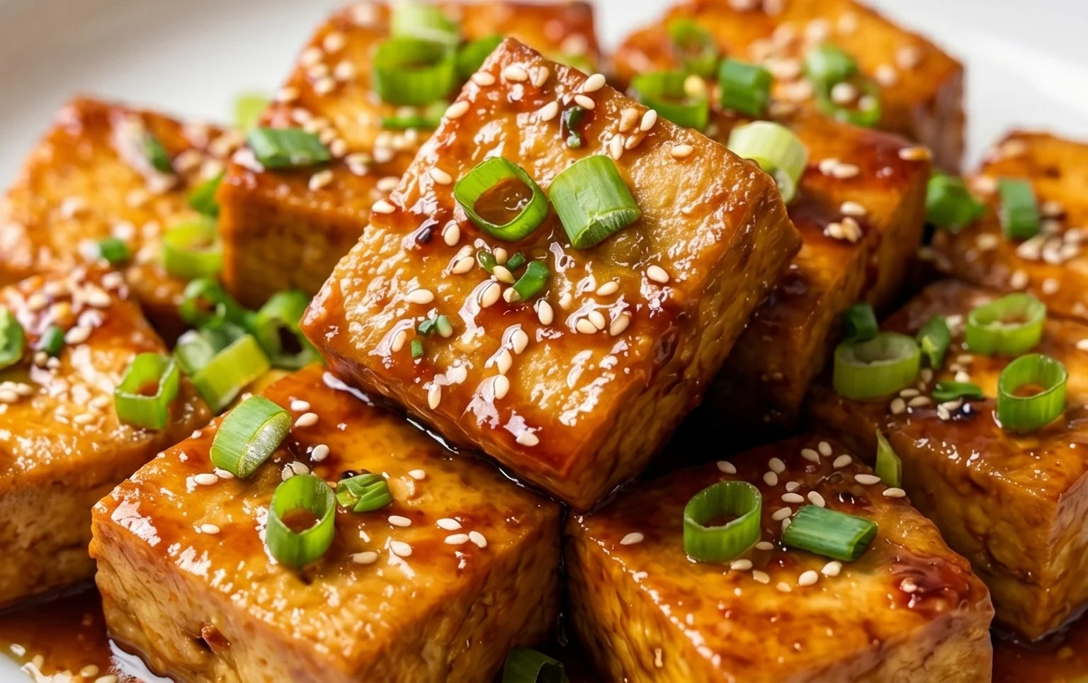 Honey Garlic Tofu