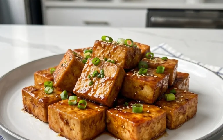 Honey Garlic Tofu