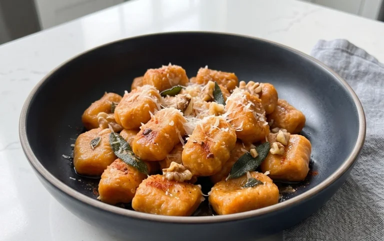 Sweet Potato Gnocchi