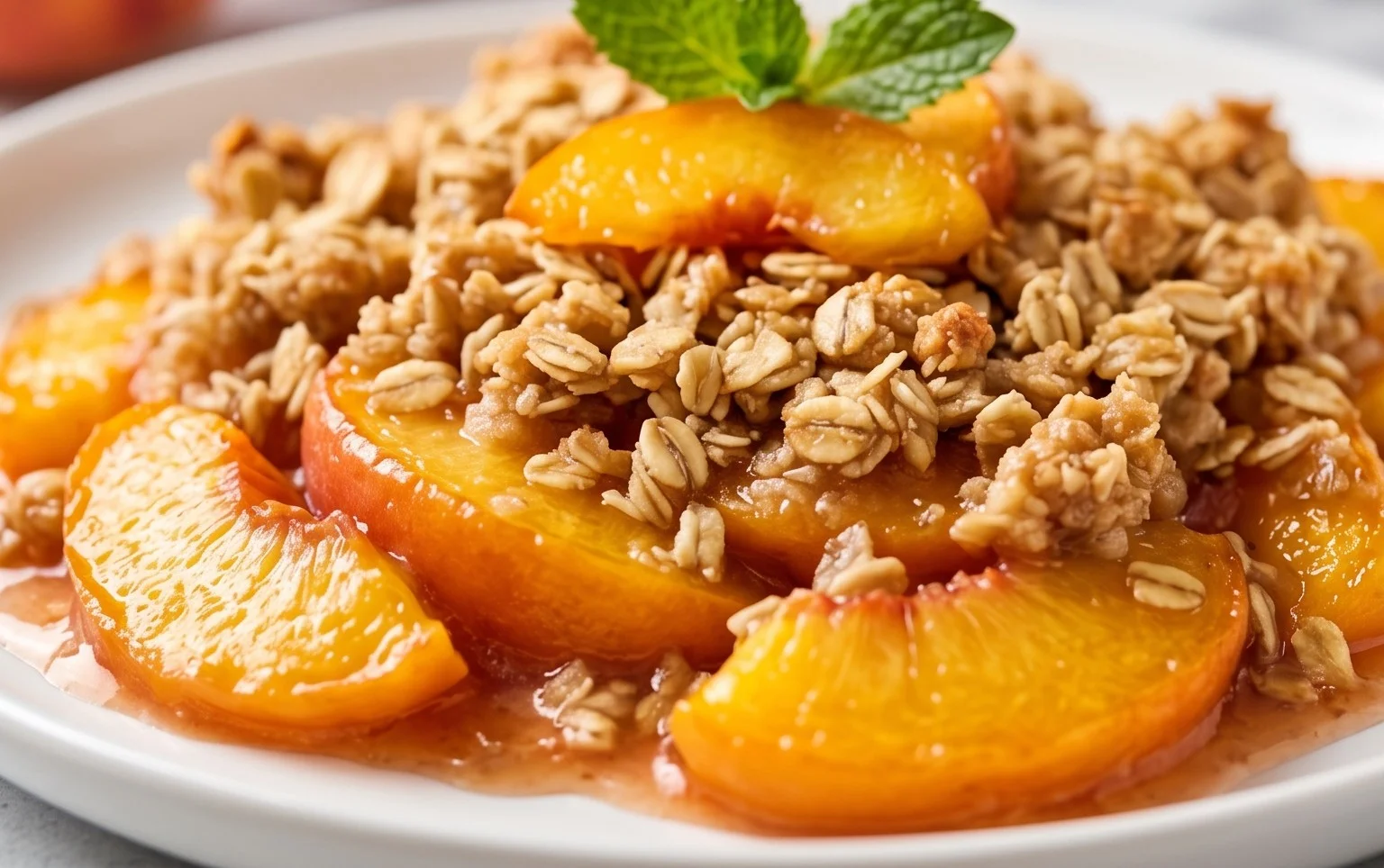 Peach Crisp