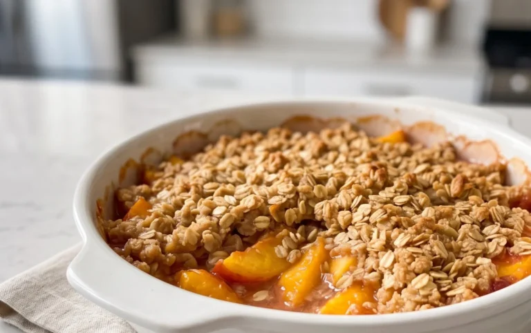 Peach Crisp