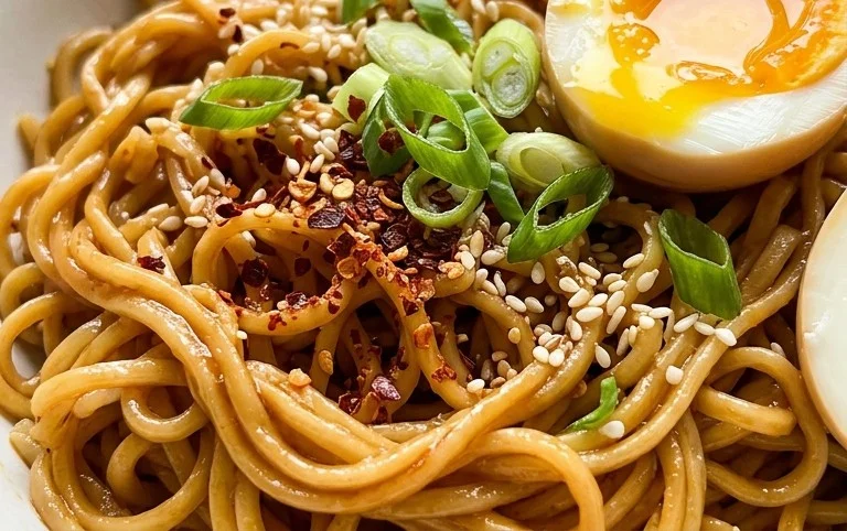 Easy Saucy Ramen Noodles