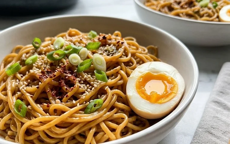 Easy Saucy Ramen Noodles