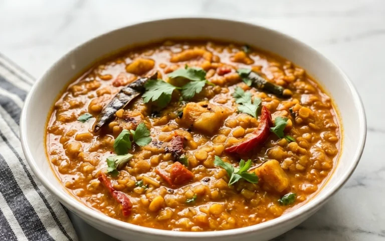 Spicy Red Lentil Curry