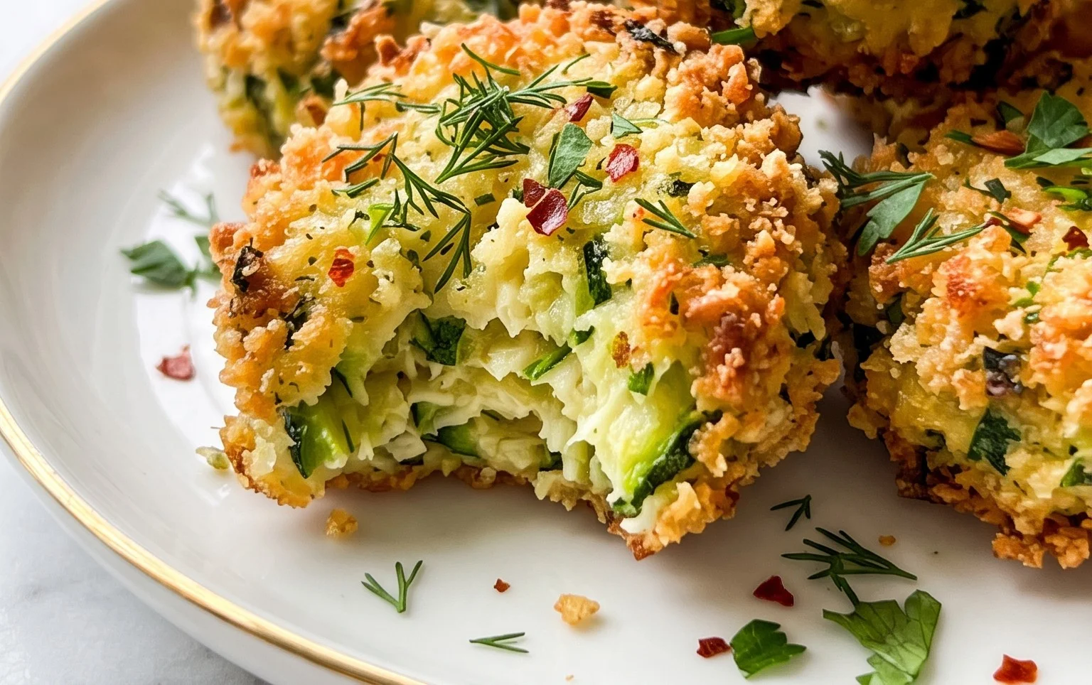 Zucchini Garlic Bites