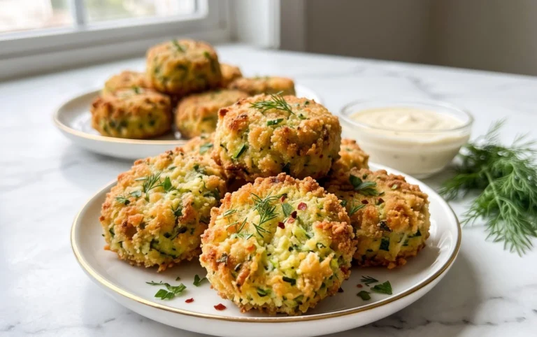 Zucchini Garlic Bites