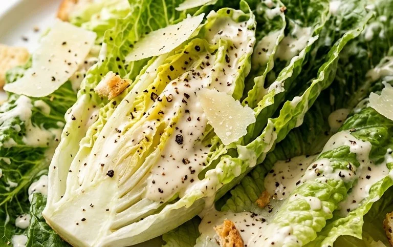 Caesar Salad Dressing (Classic, Creamy & 5 Minutes) 🥗