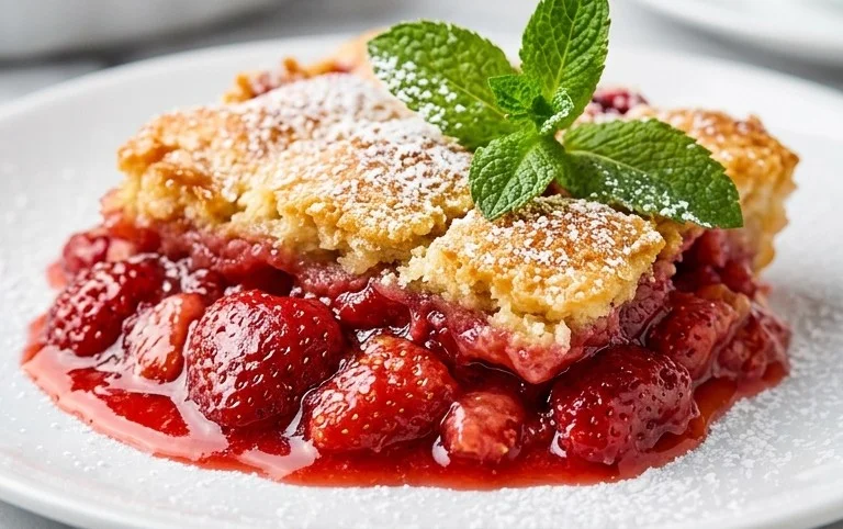 Strawberry Cobbler
