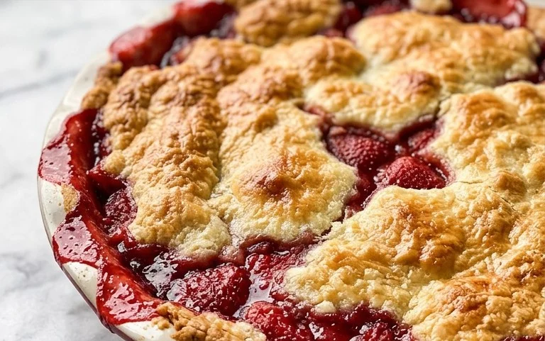 Strawberry Cobbler